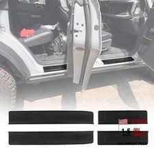 4PCS Door Sill Guards Compatible with Ford Bronco 2021-2024 4 Door Guard