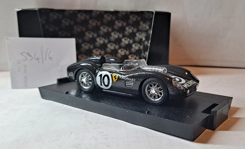 2420. BRUMM PROMO Exclusive S94/16 FERRARI TESTAROSSA 1960 Nero/Black MB - Immagine 4 di 4