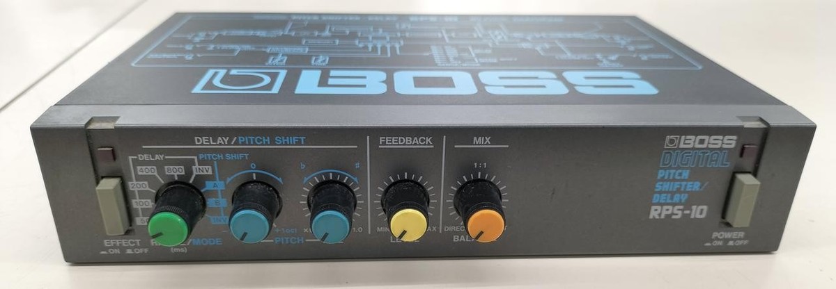 BOSS RPS-10 Digital Pitch Shifter Delay Micro Rack Guitar