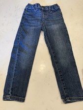 Oshkosh B gosh Super Skinny Girl s Blue Jeans Toddler Size: 5T Adjustable Waist