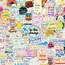 300PCS Affirmation Stickers, Holographic Motivational Sticker Pack, Multi