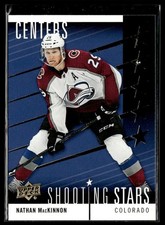 2019-20 Upper Deck Shooting Stars Centers Nathan MacKinnon Colorado Avalanche