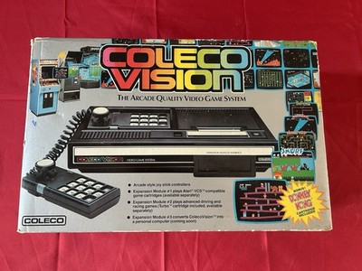 ColecoVision Console 1982 Coleco Original Box New/Sealed NOS OBO