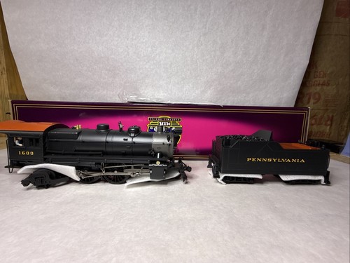 Motor de vapor MTH O Scale 20-3038-1 Pennsylvania 4-4-2 Atlantic con PS 2.0 NUEVO A4 - Imagen 8 de 24