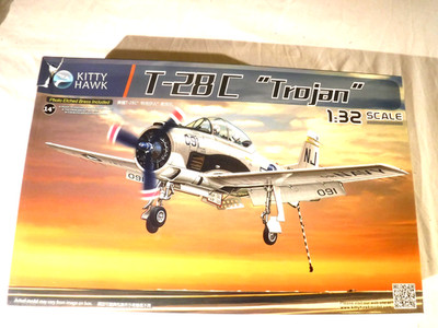 1:32 Kitty Hawk US Navy T 28 C ''Trojan'' Markings 4/5 Versions PE Parts # 32015