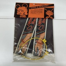 Glowing Bunny / Martian Ears LIGHT-STICKS EARS-A-DESCENT  UNTESTED Halloween
