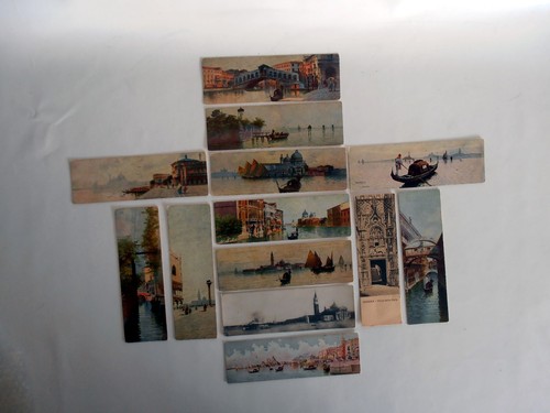 Collection of 13 Antique Postcards of Venice 1890-1900 - Antique Papers - Picture 9 of 12