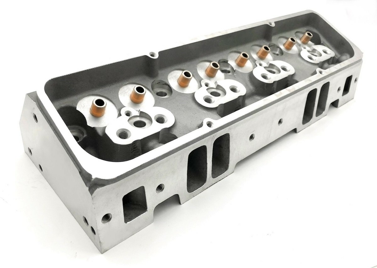 SB Chevy Aluminum Cylinder Head 195cc 64cc Bare Straight