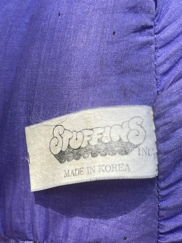 Vintage Lumpy's Gang 8" Stuffins Nylon Purple/Pink Gorilla Monkey Made In Korea - Picture 7 of 7