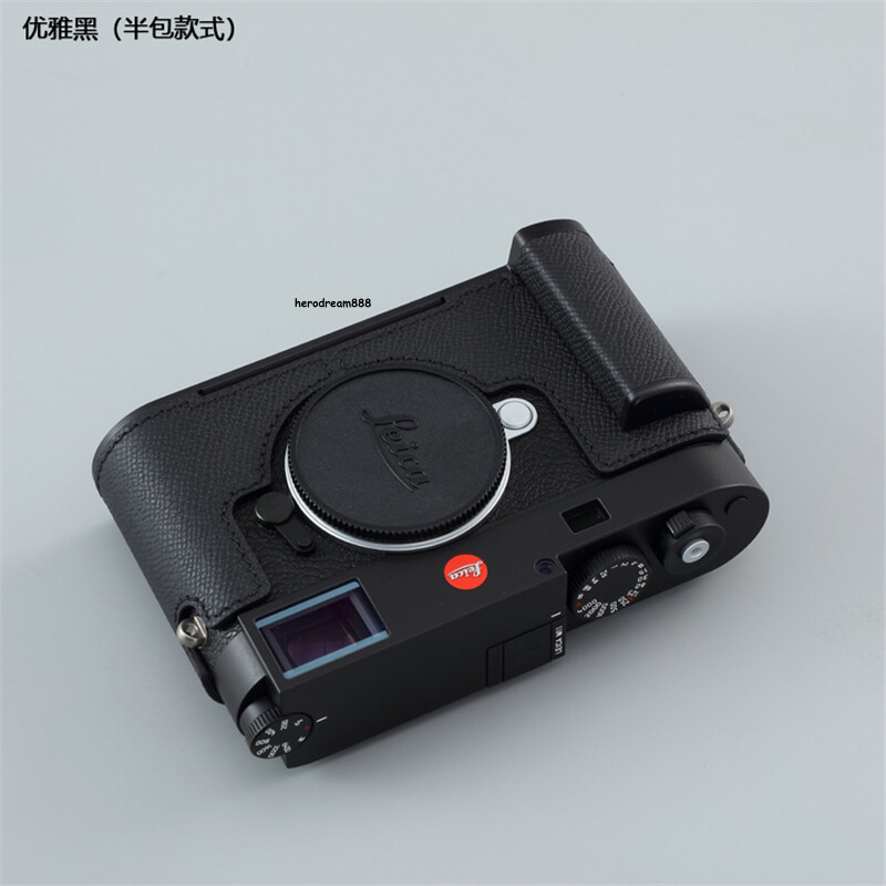 Custodia In Vera Pelle Per Leica M11/M11-P - Con Impugnatura E Fondo Apribile, Marrone - Foto 6