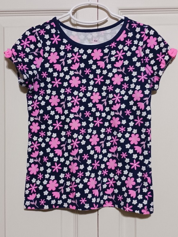 Jumping Beans - Little Girls sz 6x Cute Floral Shirt