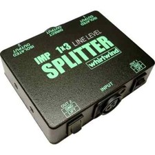 Whirlwind Sp1x3ll Imp 1x3 Line Level Splitter Box 1 Direct Out & 2 Iso Outs