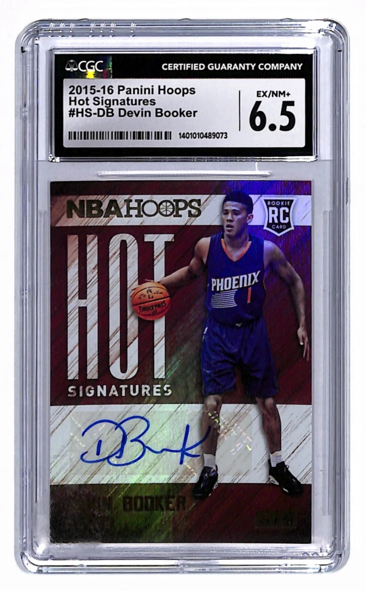 Devin Booker Basketball Original Autographed Sports Trading Cards