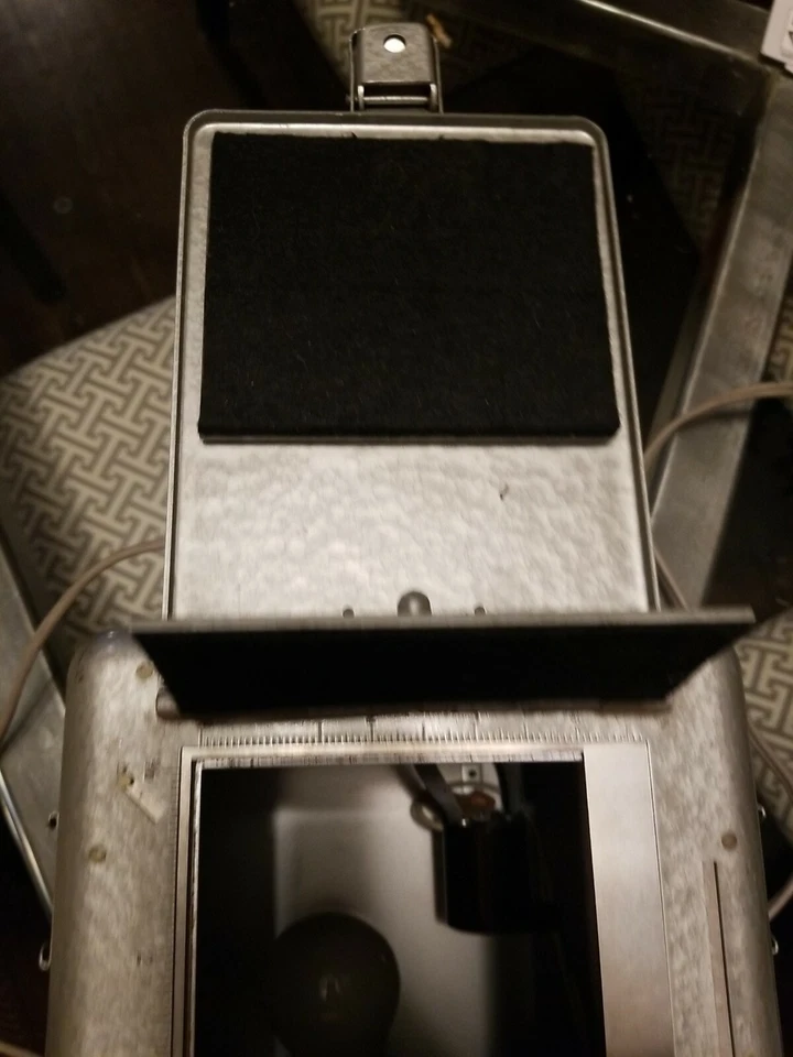 CAJA DE IMPRESIÓN VINTAGE AIREQUIPT PHOTOCRAT, MODELO M1 proyector Foto 3 de 4