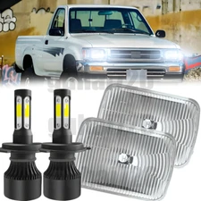 5"x7" LED Headlights Hi/Low Beam H4 For Toyota Pickup 1982-1995 Hardbody Truck