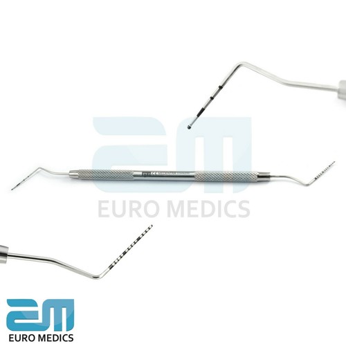 Dental Perio Probe CP15 Color Coded Periodontal Pocket Probe Dentistry