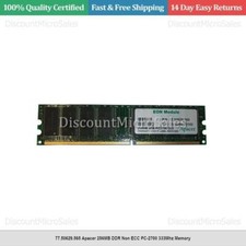77.50629.565 Apacer 256MB DDR Non ECC PC-2700 333Mhz Memory