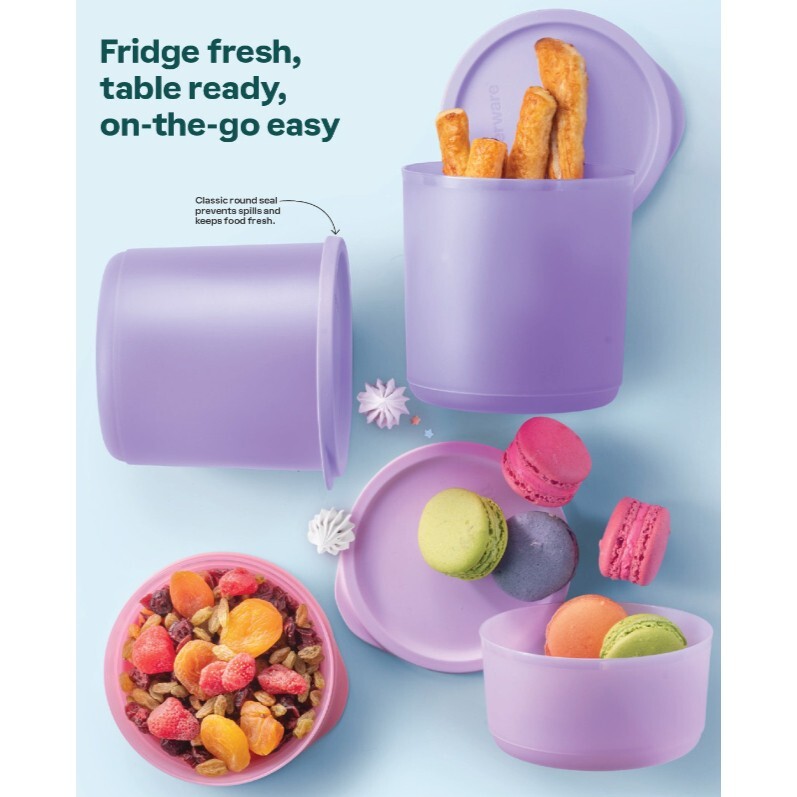 Tupperware  いろいろセット Basic Bright |6-Piece Set | Square – Tupperware