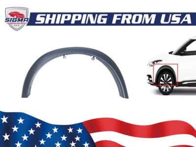 Fits 2018-2020 Nissan Kicks Front Fender Flare Molding Trim LH Driver Left Side