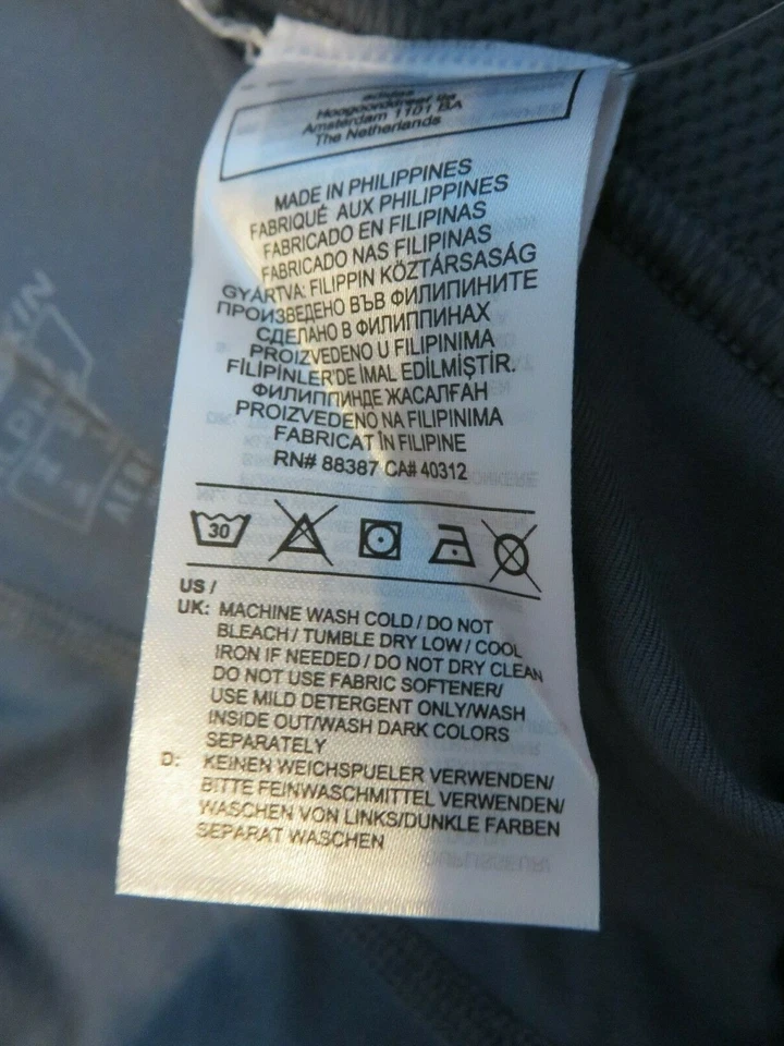 Adidas men's big & tall 4XL Alphaskin 2nd skin compression tights ~Grey~ NWT - Image 4 of 4