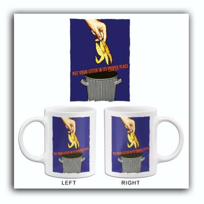 Put Your Litter In Its Proper Place - 1964 - Health Mug