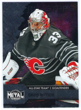2020-21 UD Skybox Metal Universe All-Stars DAVID RITTICH #194 Flames