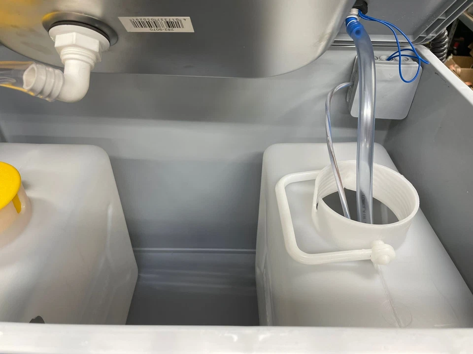 12 V mobile Spüle Spülbecken Handwaschbecken autark Camping Gastro in Eurobox - Bild 2 von 3