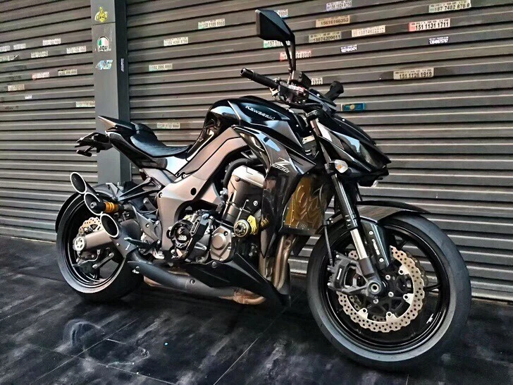 Tripple Scarico per Kawasaki Z1000 / SX 2010 - 2020 Grmoto - Immagine 4 di 4