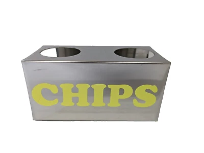 Drywite Stainless Steel Chip Cone Holder 2 holes. CCH-2