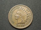 OLD COIN SALE! VF+ 1898 INDIAN HEAD CENT PENNY w/DIAMONDS & PARTIAL LIBERTY #247