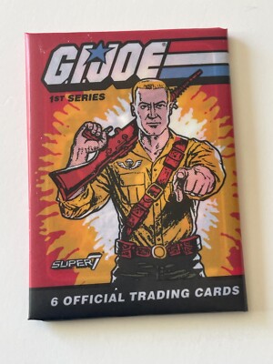 2023 Super 7 Hasbro GI JOE Series 1 UNOPENED Trading Card PACK
