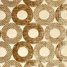 GOLD GEOMETRIC CHENILLE UPHOLSTERY BROCADE FABRIC 54 in. Sold By The Yard