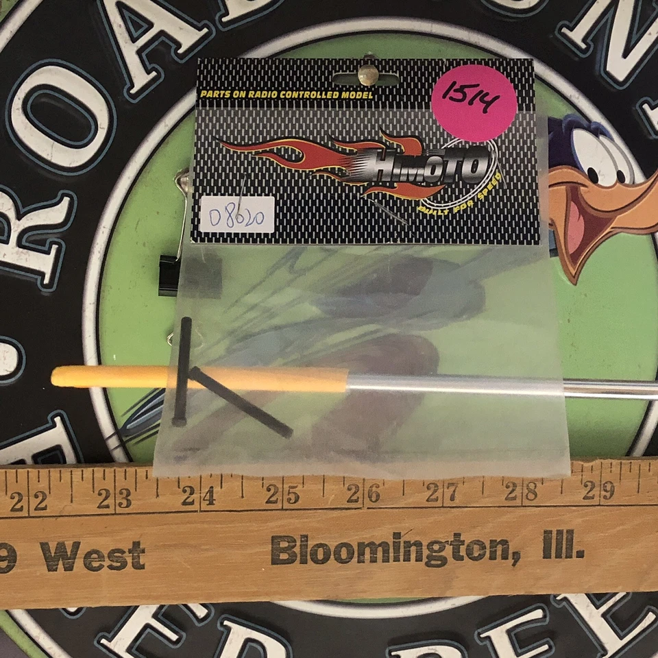 2PCS 08020 Front Lower Suspension Arm Pin B HSP Parts 1:10 RC Off-Road Truck NIP - Image 2 of 2