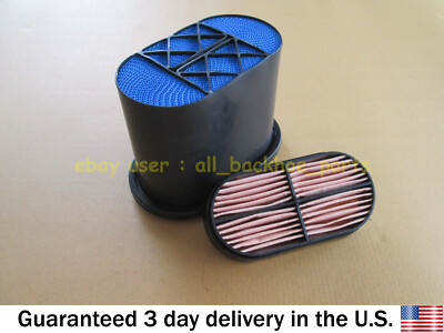 JCB Telehandler Loadall Air Filter Kit - Main & Safety - Replaces 333/D2696, 32/925683