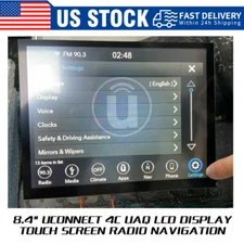 8.4" Replacement 17-23 Uconnect 4C UAQ LCD Display Touch Screen Radio Navigation
