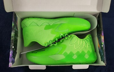Size 9.5 - PUMA MB.01 Low Volt Green Gecko Authentic 