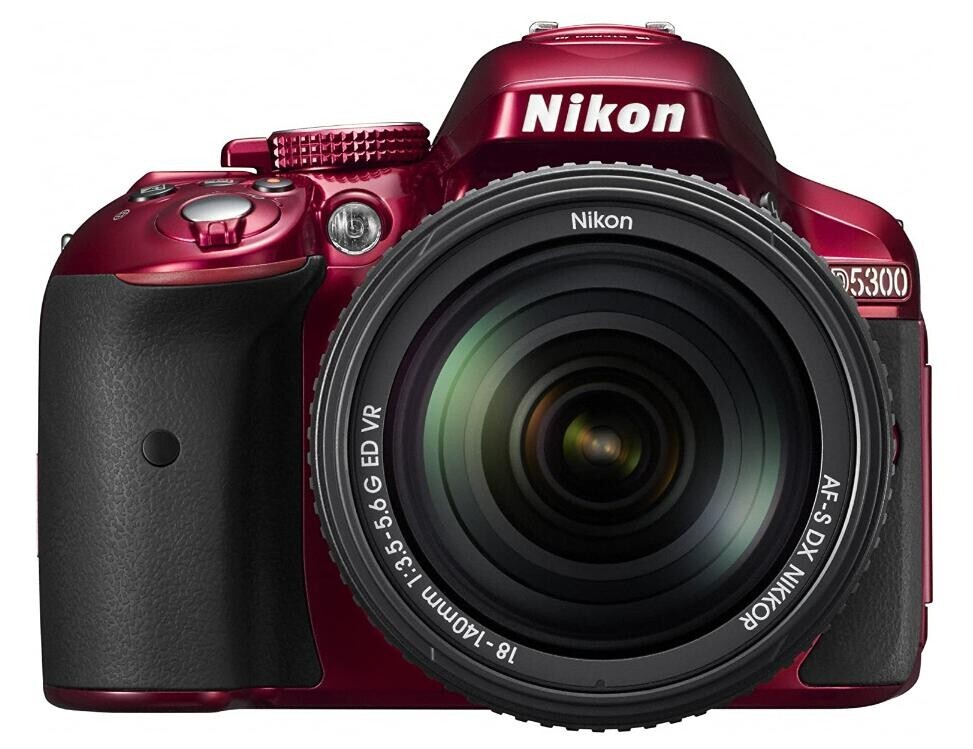 【元箱付き】Nikon D5300 18-140vr kit Nikon D5300 18-140VR Lens Kit Red | eBay