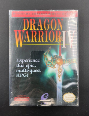 Dragon Warrior IV (Nintendo Entertainment System) w/ Box + Sleeve