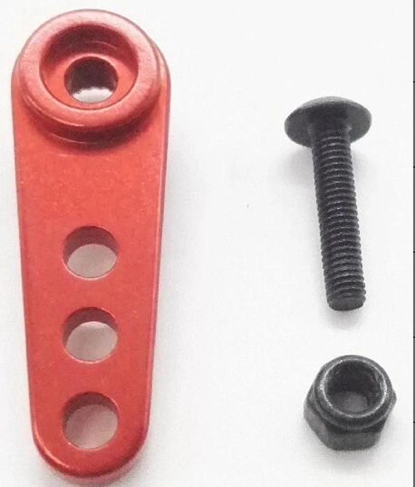 25T Aluminum metal Steering Servo Horn Arm CNC For RC 1:8 1:10 Model Car & boat - Image 2 of 4