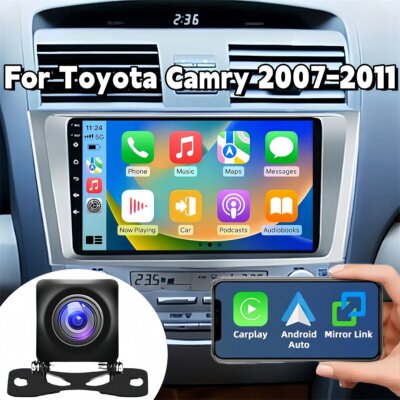 Car Radio Stereo 9'' Android 11 Car Navigation for Toyota Camry 2007-2011