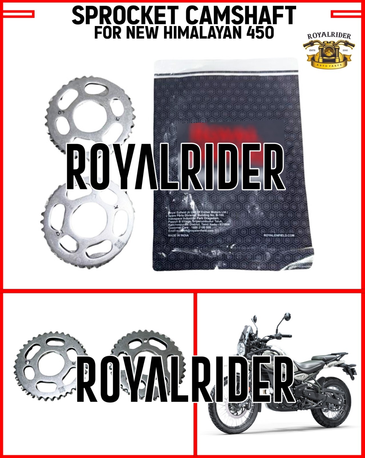 "SPROCKET CAMSHAFT" Fit For Royal Enfield New Himalayan 450 eBay