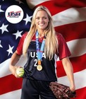 Jennie Finch Signed Softball Inscribed USA (Beckett) 2xOlympic Medalist 2004-08 — photo 6