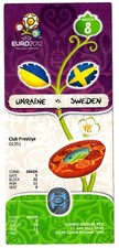 Ticket EURO 2012 #08 Ukraine - Sweden