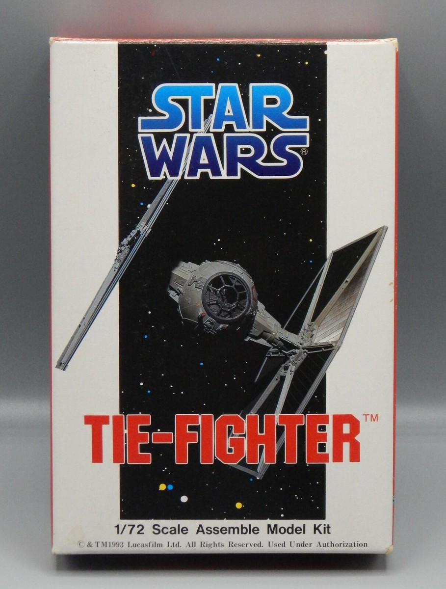 1993 vintage Japanese Star Wars TIE FIGHTER model kit MIB Japan