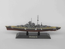 DIE-CAST NAVE DA GUERRA BISMARCK 1941 - WARSHIPS BATTLESHIPS 1:1250 #01