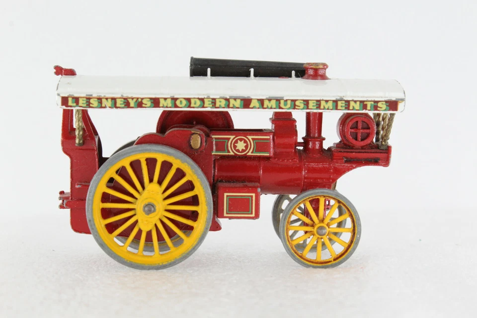 Matchbox Lesney Fowler Showmans Engine A.S.S 1958 Black Base Yesteryear Y-9-A - Bild 4 von 4