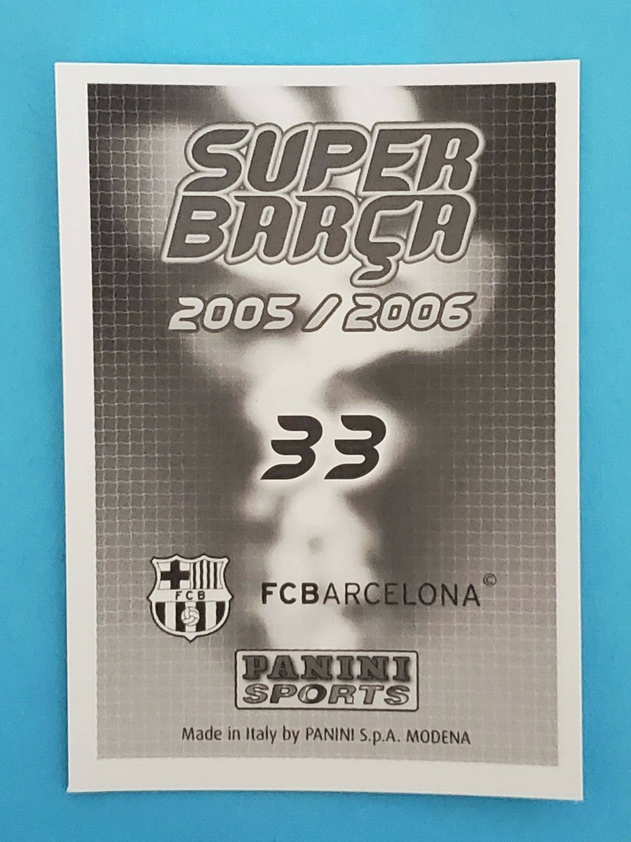 2005-06 Panini Super Barca Ronaldinho #33 Barcelona ⚽ | eBay 2005-06 Panini Super Barca Ronaldinho #33 Barcelona ⚽ | eBay
