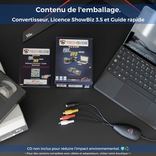 Video Capture 2025 convertisseur VHS numerique Analogique USB 2.0 | Carte d A... - Photo 5/5