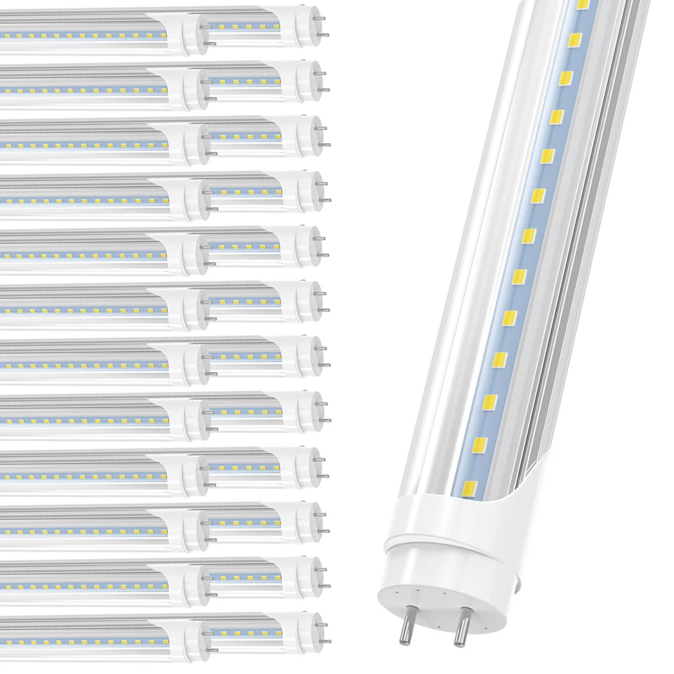 25-100Pack 22W 28W 4FT T8 LED Tube Light 4 Foot G13 2-Pin Dual Power Shop Lights - Image 4 of 4