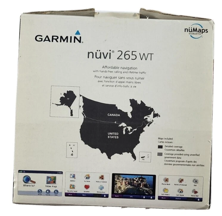 Garmin Nüvi 265WT 4.3-Inch Bluetooth Portable GPS Navigator FM Traffic Receiver - Image 3 of 4